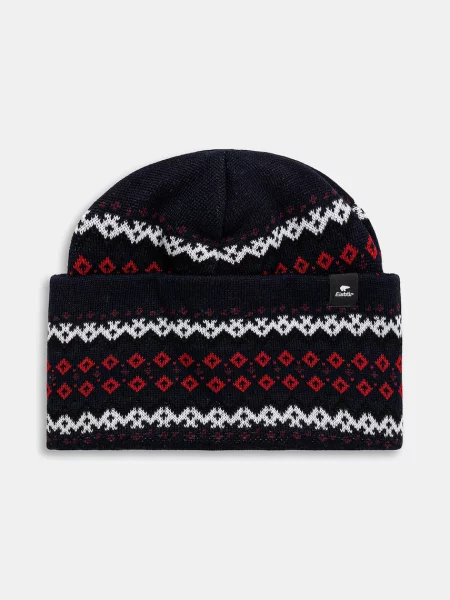 Шапка с вълна Eisbar North MÜ тъмносиньо