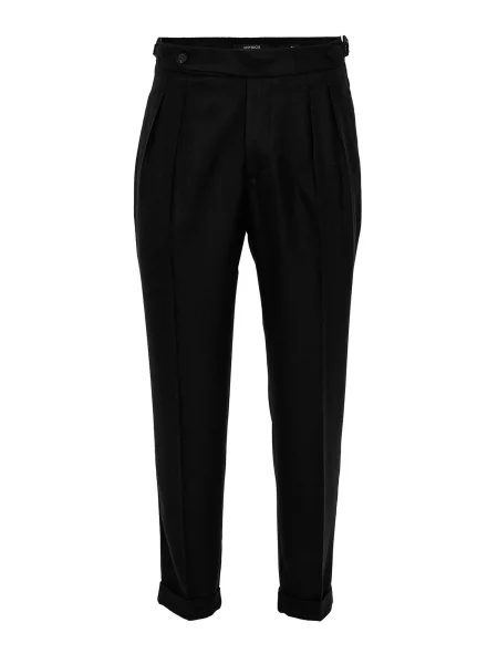Antioch Pantaloni cutați negru