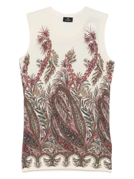 Top Etro cu imagine cu model paisley