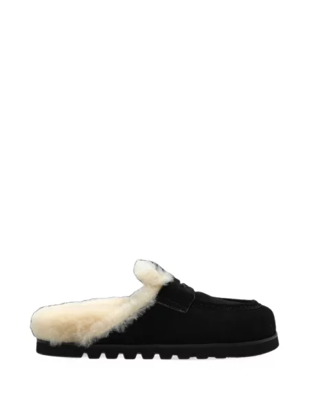 Pantofi loafer Naked Wolfe din piele de oaie negru