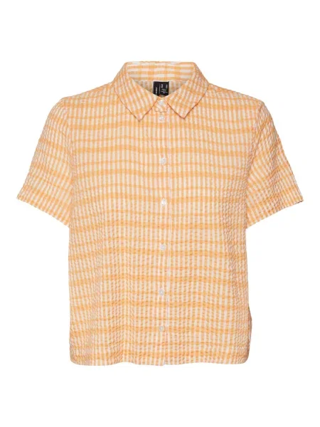 VERO MODA Blúz DIXIE narancs / pasztellnarancs
