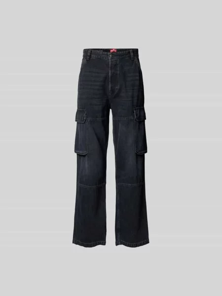 Jeansy z 5 Diesel czarne