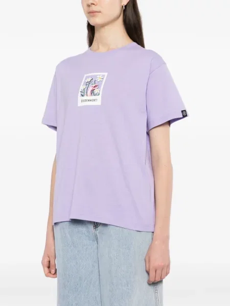 Marškinėliai Sport B. By Agnès B. violetinė