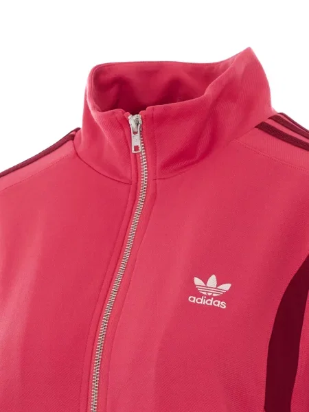 Pantaloni Adidas cu broderie cu dungi alergare negru