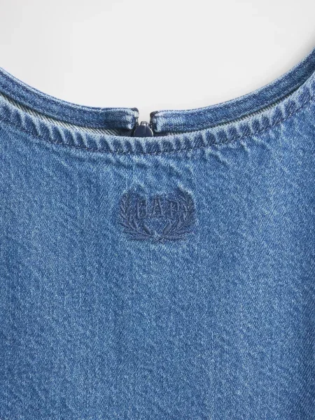 Gyerek denim ruha Gap világoskék