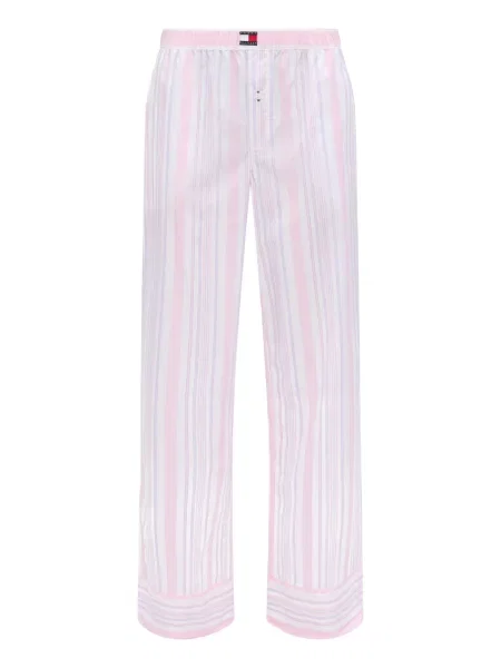 Tommy Hilfiger Underwear Pantaloni de pijama albastru deschis / roz alb