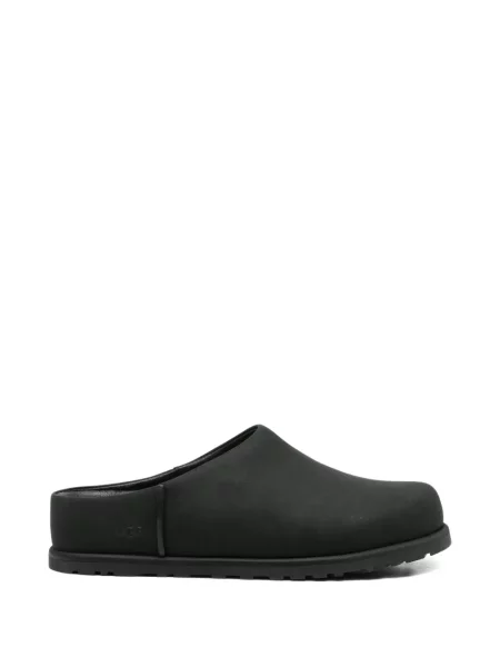 Papuci tip mules Ugg fără toc negru