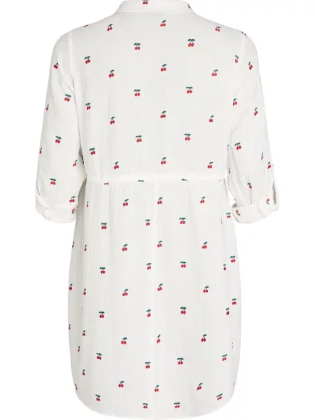 Zizzi Rochie Vviva verde / roșu alb