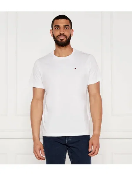 Tommy Jeans Tricou | Regular Fit alb