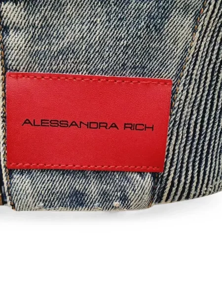 Top Alessandra Rich albastru