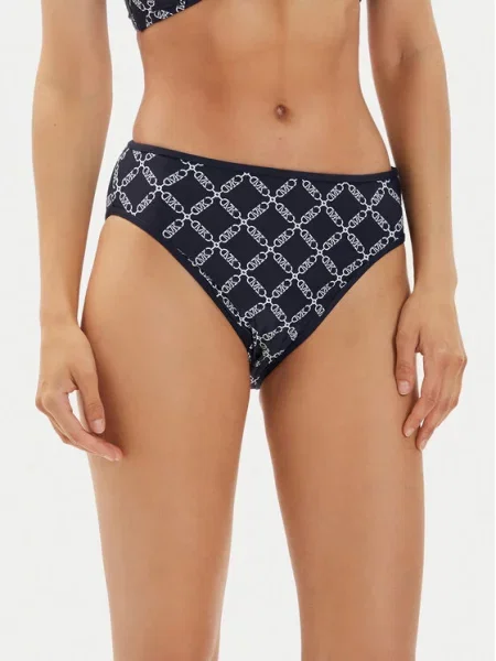 MICHAEL Michael Kors Dół od bikini Granatowy