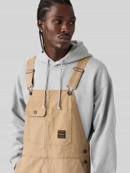 Spodnie Levi's w tygrysie prążki beżowe