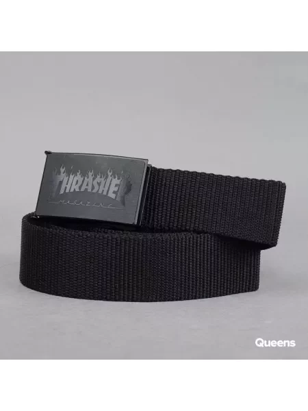 Ремінь Thrasher з лого чорний