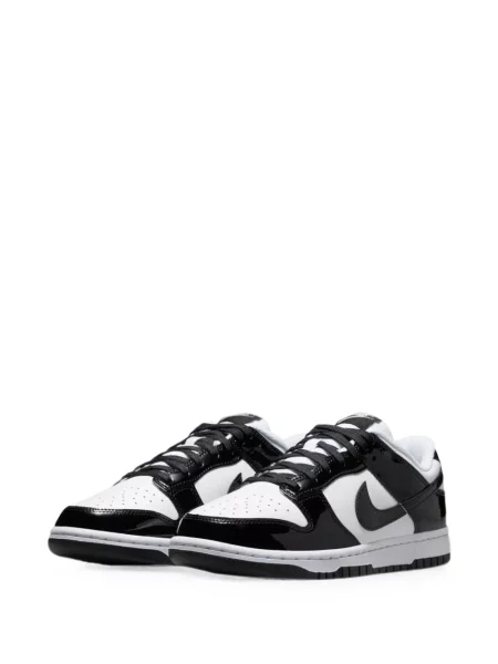 Sneakerși Nike Air Zoom din piele de lac negru