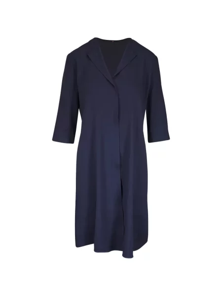 Gulerat rochie midi Peter Cohen albastru