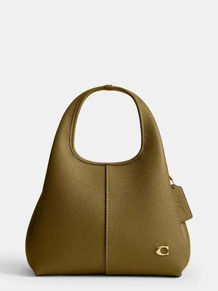 Coach geantă crossbody din piele Lana Shoulder Bag 23 pentru femei verde