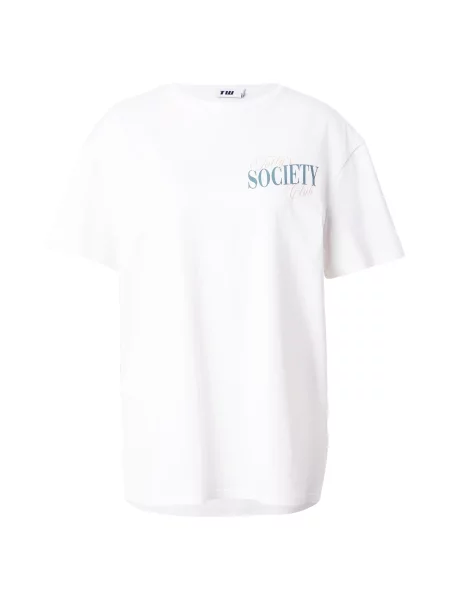 Tally Weijl Tricou maro cămilă / verde smarald alb