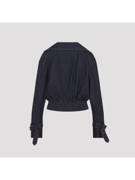 Kurtka jeansowa Dries Van Noten niebieska