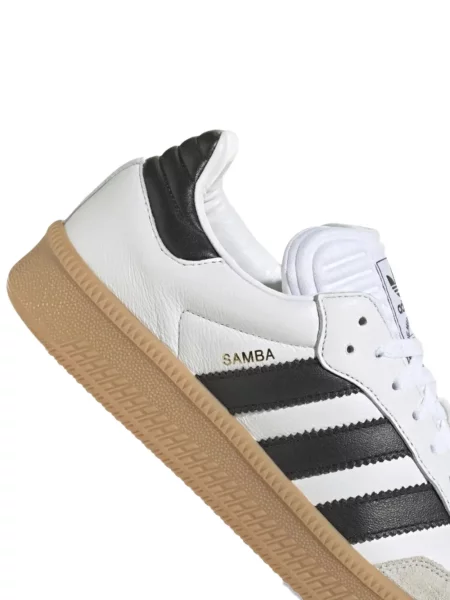 Sneakerși Adidas Samba din piele alb