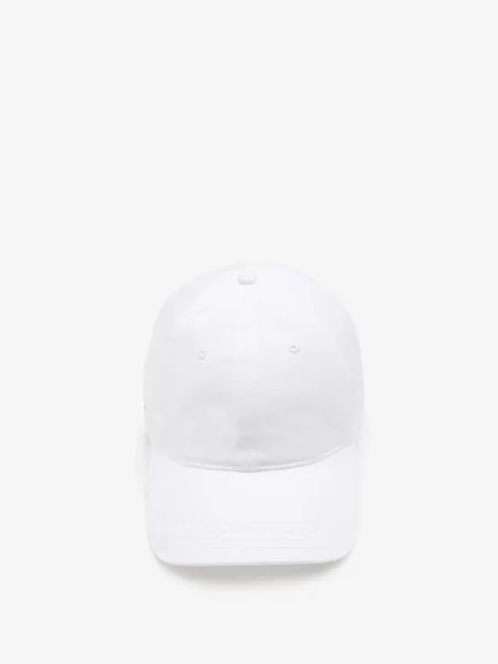 Дитяча кепка Lacoste біла
