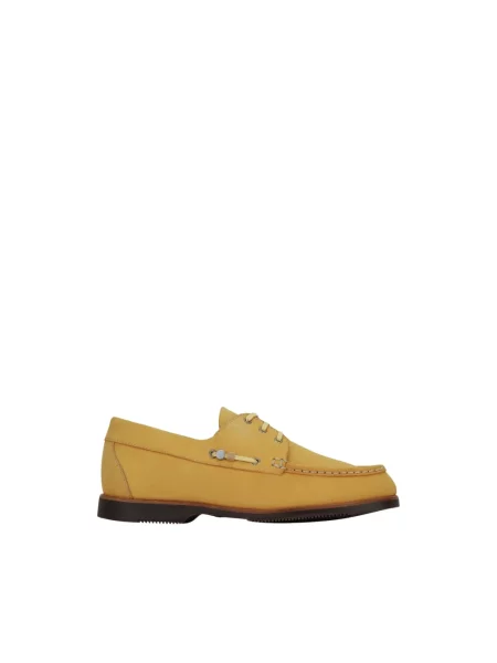 Półbuty Jacquemus skórzane żółte