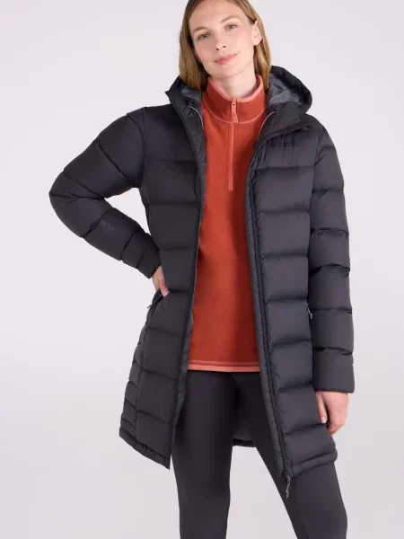 Kurtka puchowa Stratus Extreme z długim rękawem Black czarna