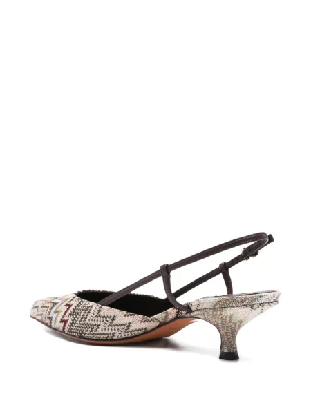 Pantofi cu toc Missoni slingback