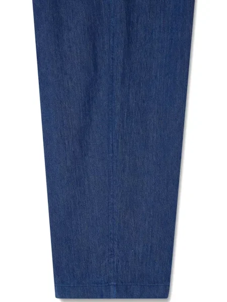 Pantaloni Studio Tomboy plisate albastru