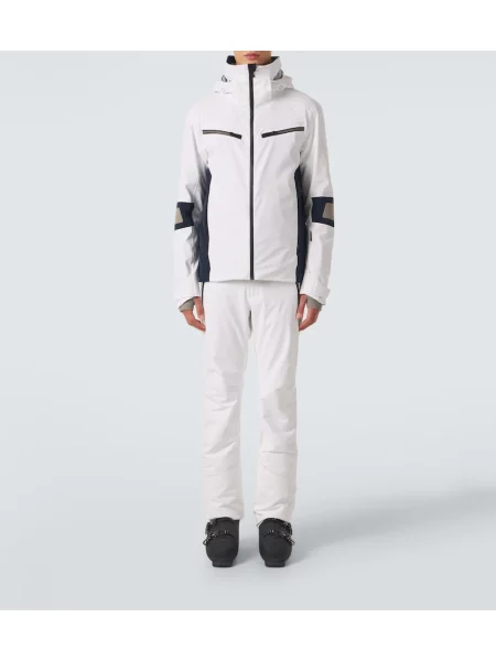 Pantaloni de schi Toni Sailer alb