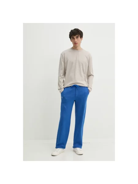 Samsoe Samsoe longsleeve SAPARKER szara