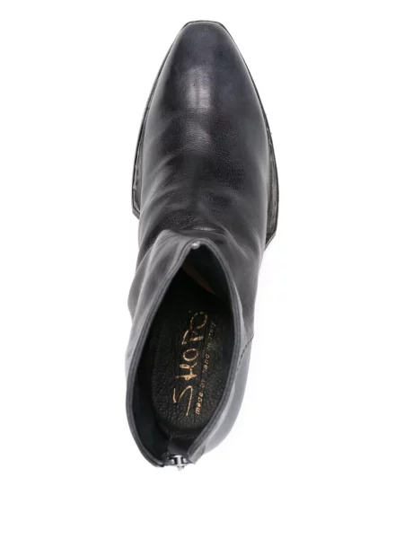 Botine Shoto din piele negru