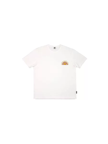 The Dudes Mid Summer Premium T-Shirt Off-White Mężczyźni Koszulki The Dudes Krem Size: L biała