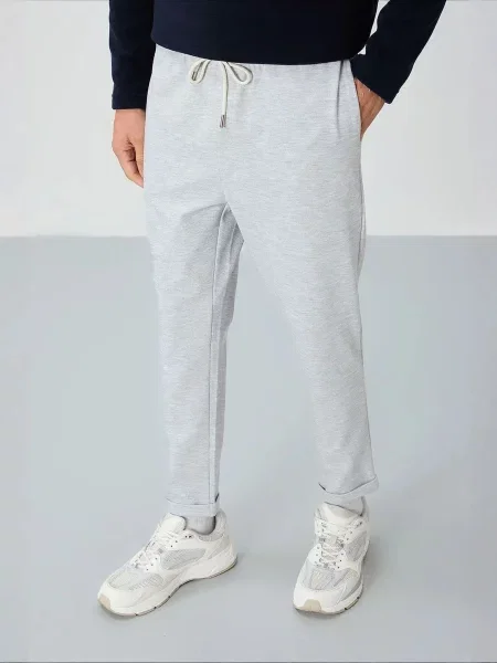 Tommy Life Sportske hlače svijetlosiva