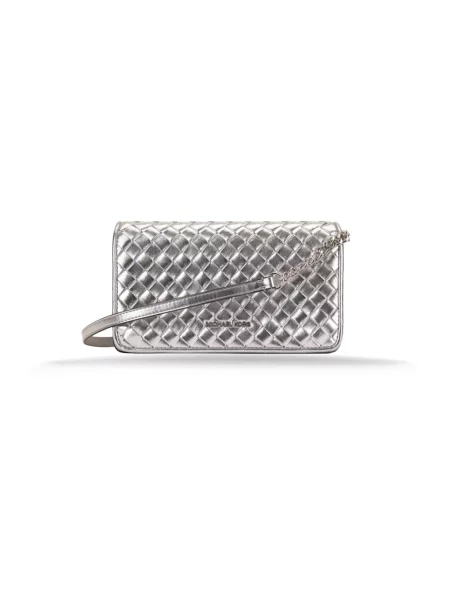 Body Michael Kors skórzany szary