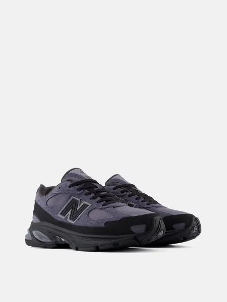 Замшевые повседневные кроссовки New Balance синие
