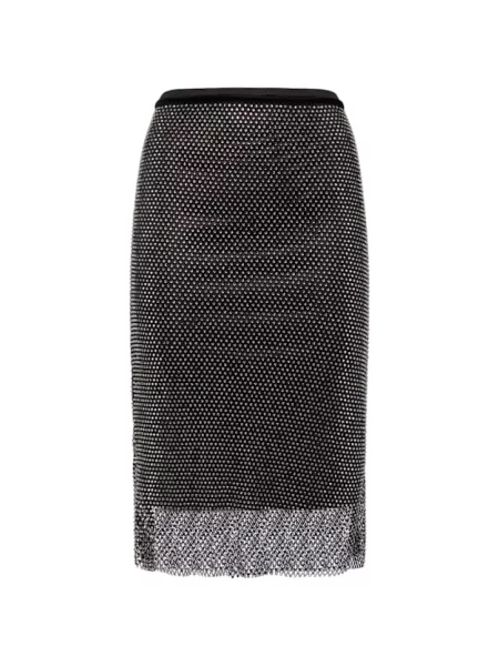 Spódnica midi Sportmax czarna