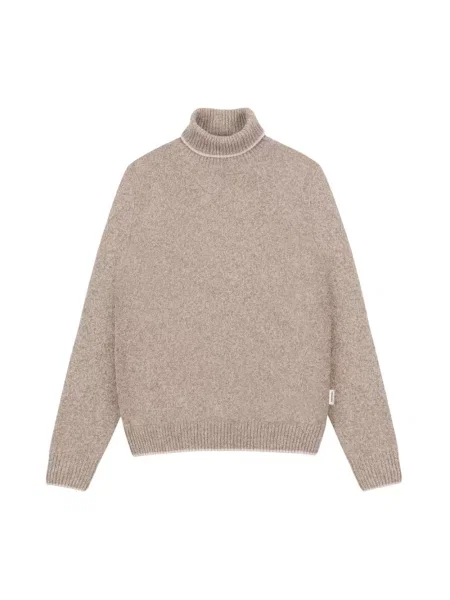 Sweter z golfem Colmar do golfa beżowy