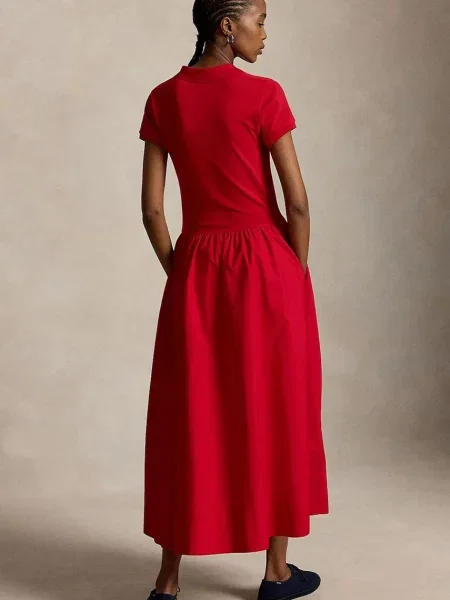 Polo Ralph Lauren rochie evazată din cu