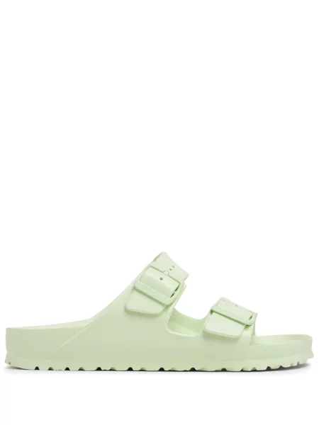 Klapki Birkenstock bez obcasa zielone
