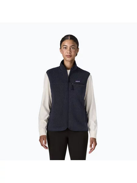 Vestă pentru femei Patagonia Retro Pile sunken blue albastru