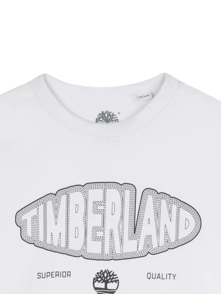 Koszulka dziecięca Timberland biała