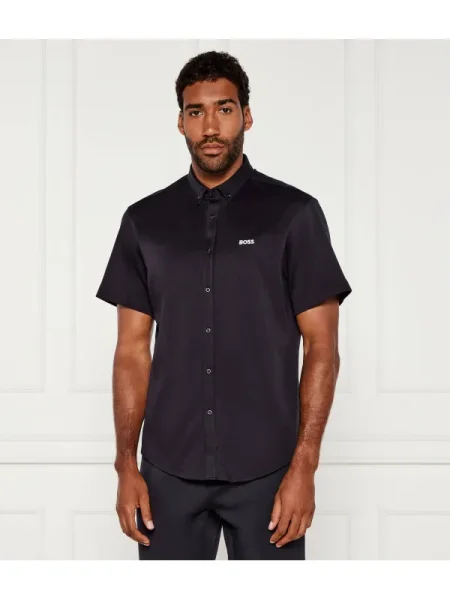 BOSS GREEN Cămașă B_Motion S | stretch negru