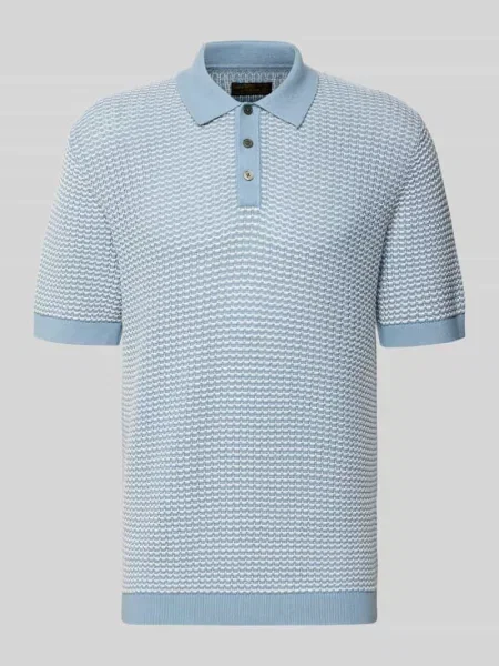 Koszulka polo o kroju regular fit w stylu dzianiny model Kingsley' Jack & Jones Premium