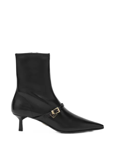 Botine Prada din piele negru