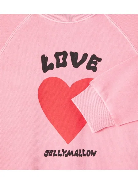 Gyerek melegítő felső Jellymallow rózsaszín