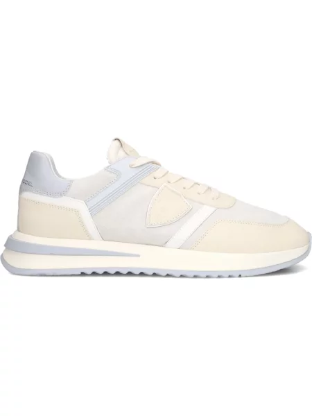 Sneakersy Philippe Model skórzane beżowe