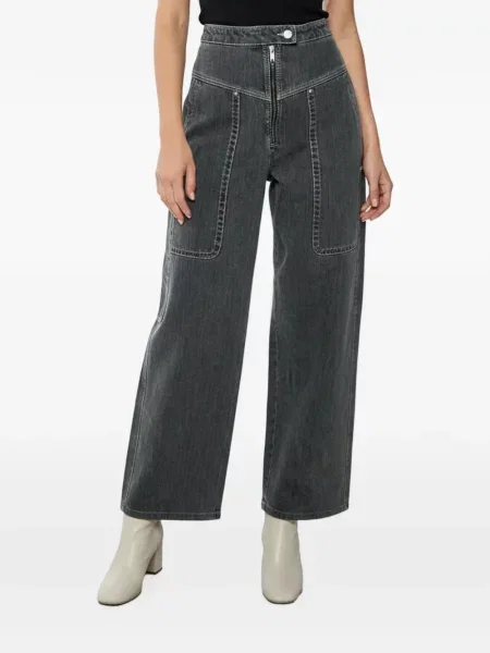 Blugi cu picior larg Marant Etoile gri