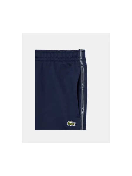 Pantaloni Lacoste albastru