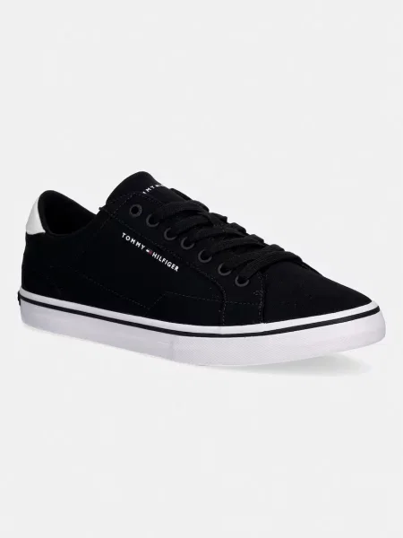 Tommy Hilfiger VULC CORE LONG LACE πάνινα sneakers Ανδρικά μαύρο