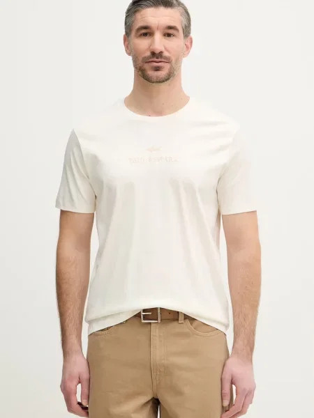 Kratka majica Paul&Shark bež